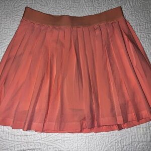 Athleta Coral Pleated Skater Skirt